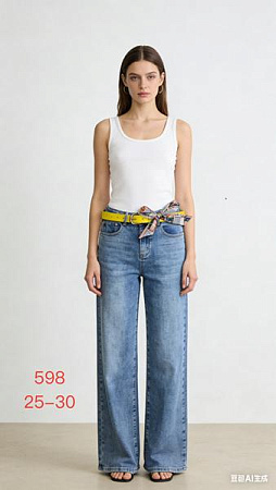 Джинсы Newjeans 598 l.blue - делук