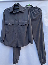 Костюм Спорт Shoptime S591 grey - делук