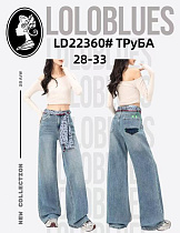 Джинсы Lolo Blues LD22360 l.blue - делук