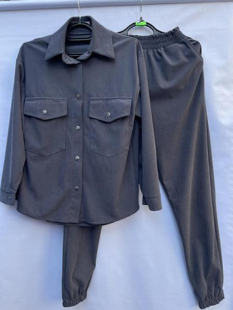 Костюм Спорт Shoptime S591 grey - делук