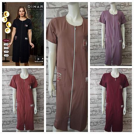 Халат Dicolor 10780 brown - делук