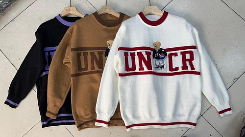 Свитер Aidin-Шик Шок 6618 white - делук