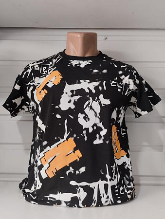 Футболка Panda 1716 black - делук