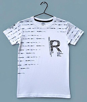 Футболка Dino DN363 white - делук