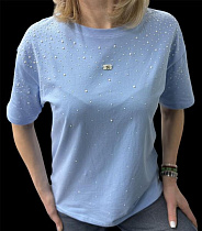 Футболка Elena&Vika 26108 l.blue - делук