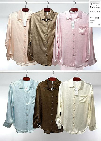 Рубашка Yafeier 3011 l.blue - делук