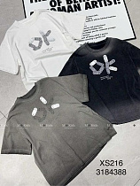 Футболка Delfinka XS216 grey - делук