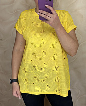 Футболка Levisha 26005 yellow - делук