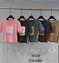 Футболка Delfinka XS29 d.grey-red - делук