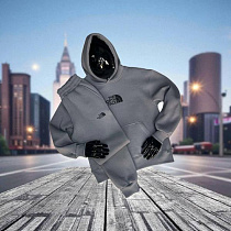 Костюм Спорт Newe Esto NE128 grey - делук