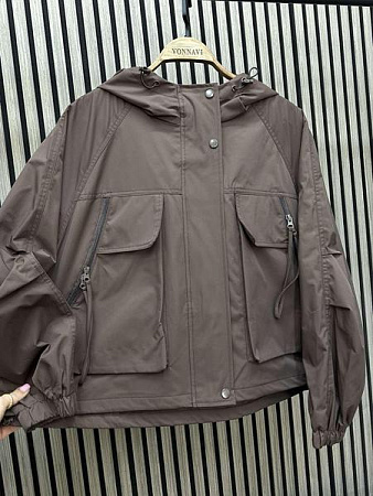 Ветровка Nefertiti NF101 brown - делук