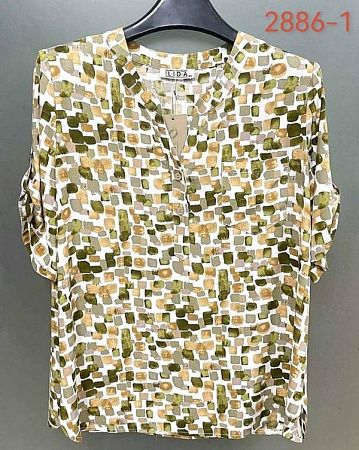 Рубашка Lida 2886-1 beige - делук