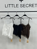 Майка Little Secret K045 brown - делук