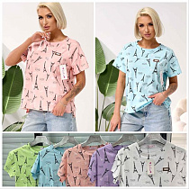 Футболка Lola LL551 mix - делук