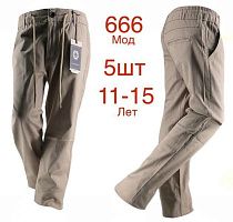 Штаны Надийка 666 beige (11-15) - делук