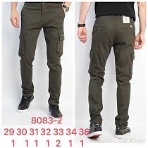 Джинсы God Baron 8083-2 khaki - делук