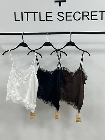 Майка Little Secret K045 brown - делук