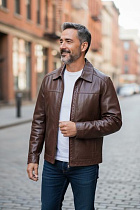 Куртка Liopt L18 brown - делук