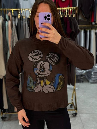 Свитер Arina 925-3 brown - делук