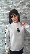 Свитер Newe 10110 grey - делук