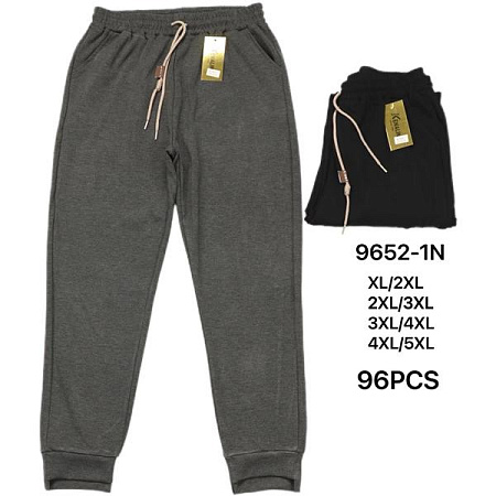 Штаны Спорт Kenalin 9653-1N black - делук