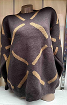 Свитер Levisha 25300 brown - делук