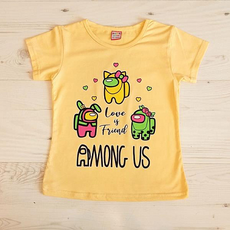 Футболка Malibu2 MA805 yellow - делук