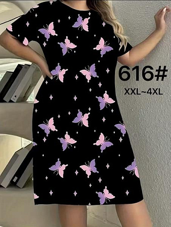 Ночнушка Estima 616 black - делук