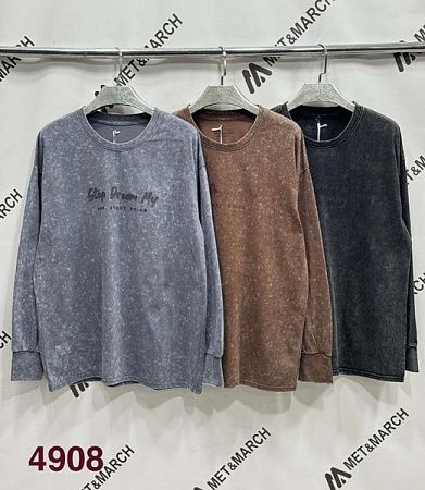 Свитер Met&March 4908 grey - делук