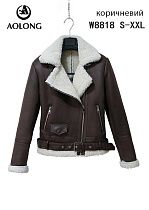 Куртка Dgmd W8818 brown - делук