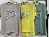 Футболка Dgmd 9562 yellow - делук