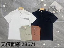Футболка Dogan 23571 brown - делук