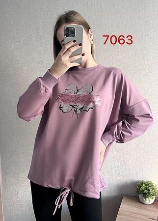 Свитер Fsn 7063 lilac - делук