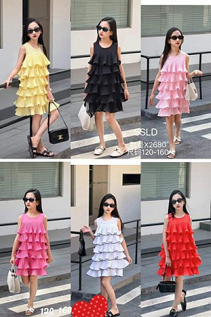 Платье Sunnytot X2680 pink - делук