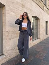 Костюм Спорт Arina 1652 grey - делук