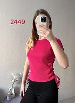 Футболка Fsn 2449-1 crimson - делук