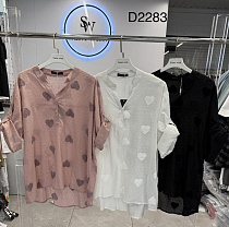 Рубашка Saint Wish D2283 mix - делук