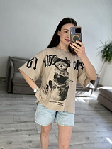 Футболка S.Style 55-4 beige - делук