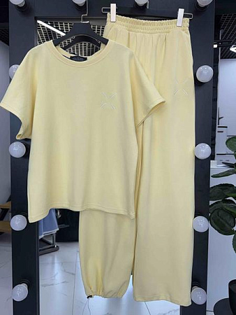 Костюм Спорт Lovekan 1700 yellow - делук