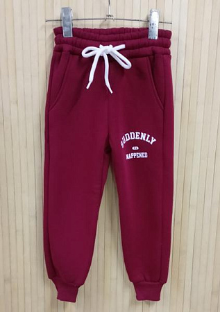 Штаны Спорт Miki Maki MM638 wine - делук