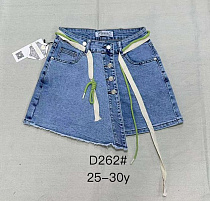 Юбка-Шорты Dknsel 262 l.blue - делук