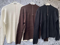 Свитер Lora LR879 milk - делук