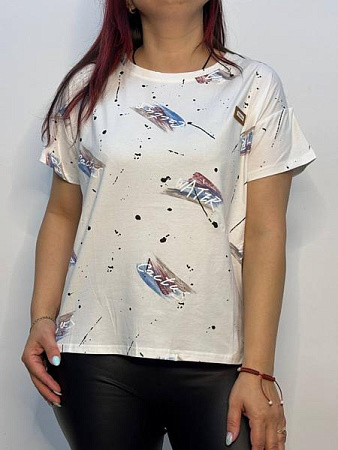 Футболка Kosta KS127 white - делук