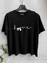 Футболка New Season 8389 black - делук