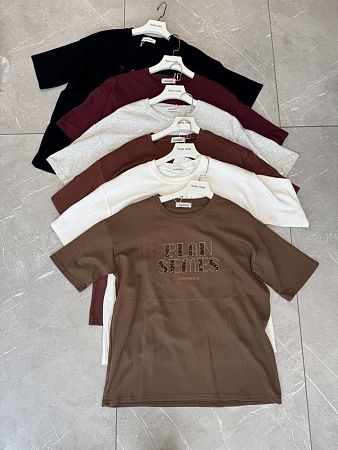 Футболка Modnulya 3509 l.grey - делук