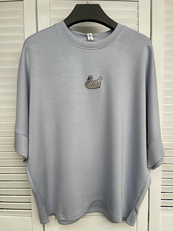 Футболка Karon 9110 grey - делук