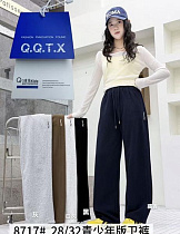 Штаны Спорт Chicwear 8717 black - делук