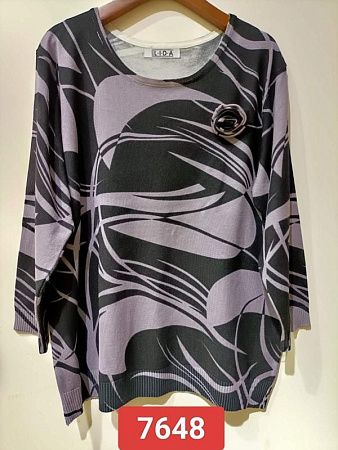Свитер Lida 7648 black - делук