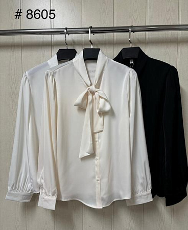 Рубашка Nefertiti 8605 white - делук