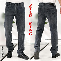 Джинсы Vitions 3023HP d.grey - делук